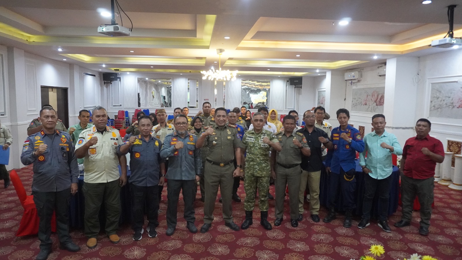 Satpol PP Provinsi Gorontalo Perkuat Sinergi Penanganan Trantibum Linmas Lintas Daerah