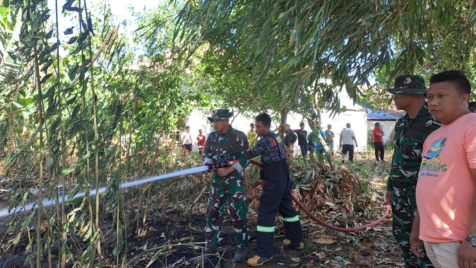 Kebakaran Lahan di Tapa Ayula Berhasil Dipadamkan